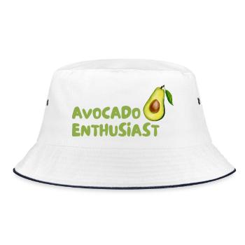 Avocado Enthusiast Design - Bob - blanc/marine - Devant