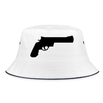 weapon - Bucket Hat - white/navy - Front