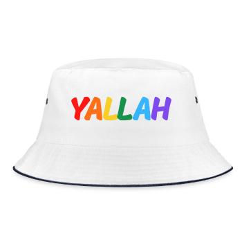 Yallah - Bob - blanc/marine - Devant