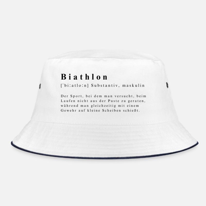 Biathlon Definition Bucket Hat