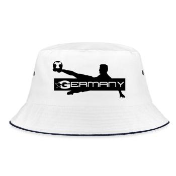 Allemagne Football Allemagne, Coupe du Monde, Sport,Cadeau - Bob - blanc/marine - Devant