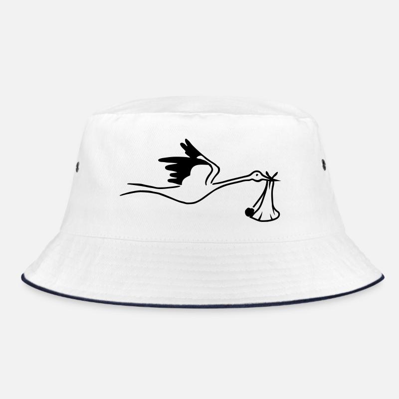 Cigogne avec bébé Bob