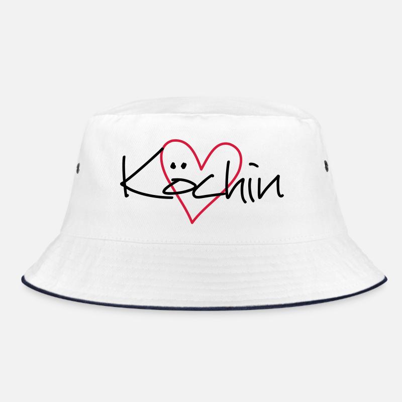 Cook heart hobby chef kitchen gift idea Bucket Hat