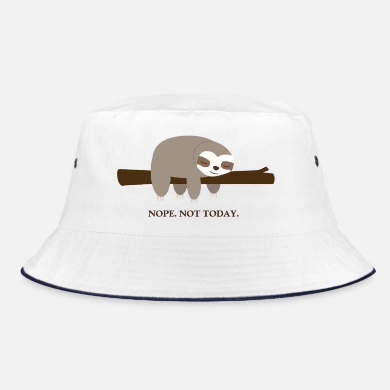 Faultier. Nope. Not Today Bucket Hat