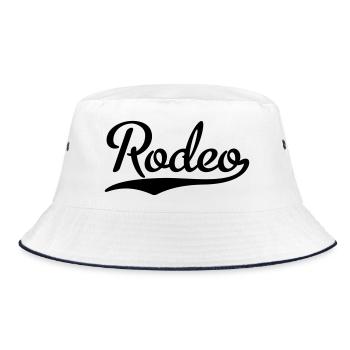 rodeo - Bucket Hat - white/navy - Front