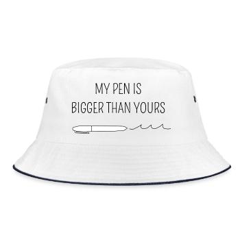 My pen is bigger than yours - Bob - blanc/marine - Devant