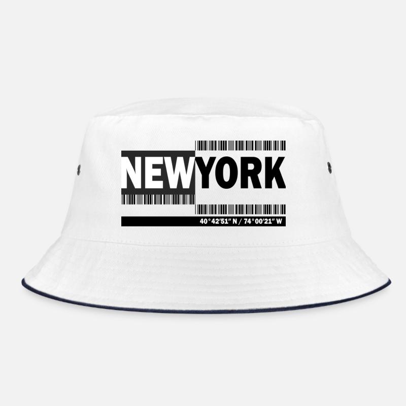 NEW YORK - Barcode Bucket Hat