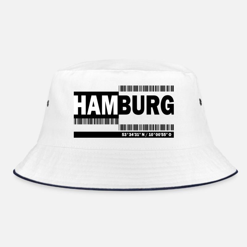 HAMBURG - Barcode Bucket Hat
