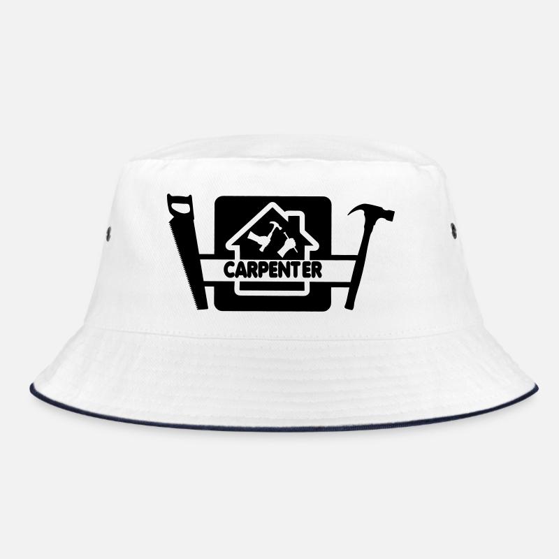 Logo mit Text Schreiner Bucket Hat