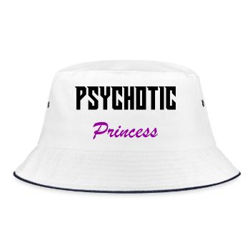 Princesse psychotique - Bob - blanc/marine - Devant