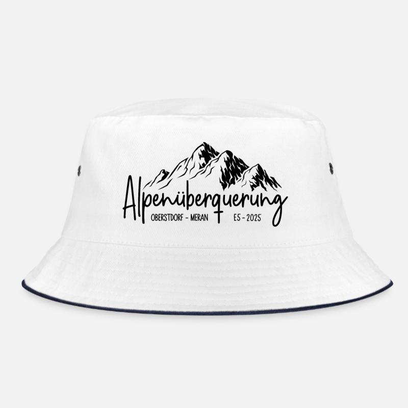Oberstdorf - Meran / Alpenüberquerung 2025 E5 Bucket Hat