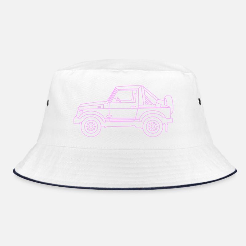 4x4 Rosa Bucket Hat