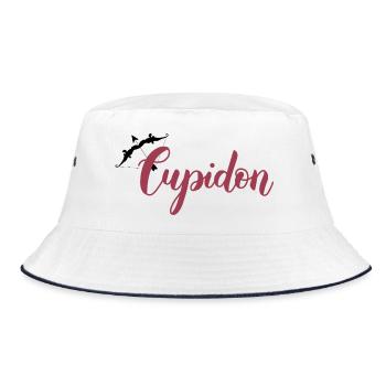 Cupid - Bucket Hat - white/navy - Front