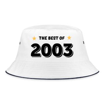 Das Beste aus 2003 - Bucket Hat - Weiß/Navy - Vorne