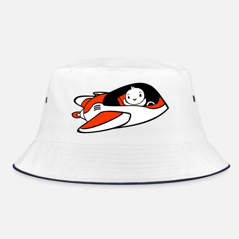 Duck Spaceship Pilot Space Science Fiction Cool Bucket Hat