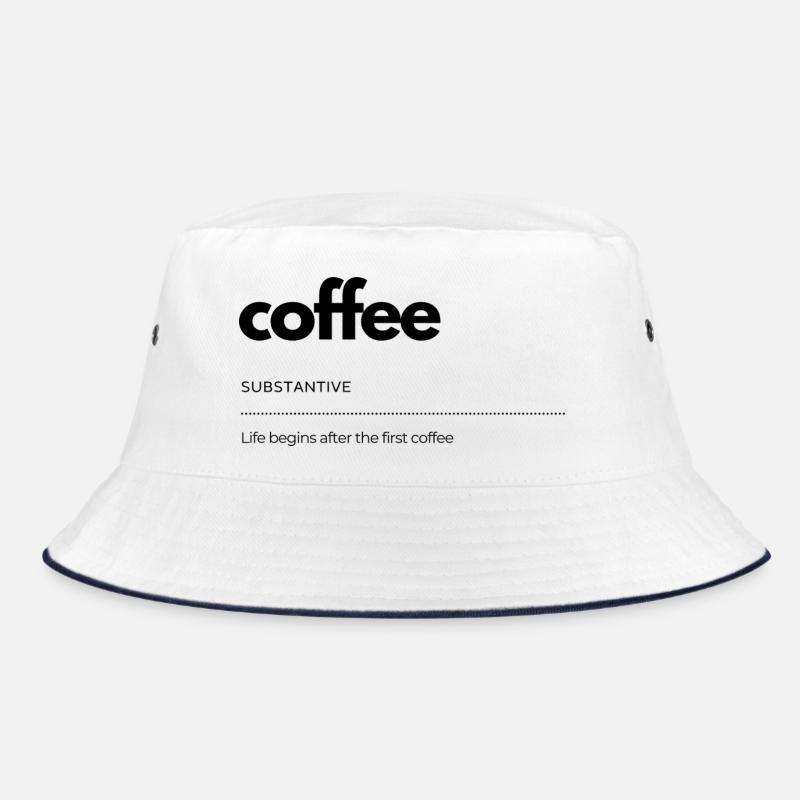 coffee– Leben beginnt danach Bucket Hat