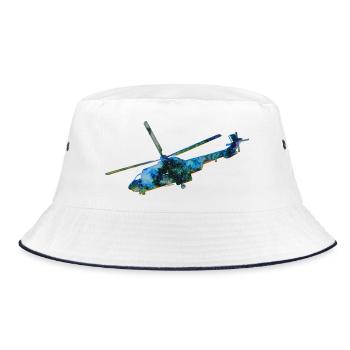 Hélicoptère Heli - Bob - blanc/marine - Devant