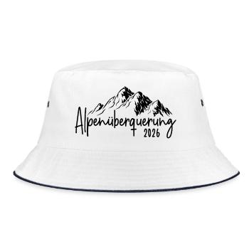 Traversée des Alpes en 2026 - Bob - blanc/marine - Devant