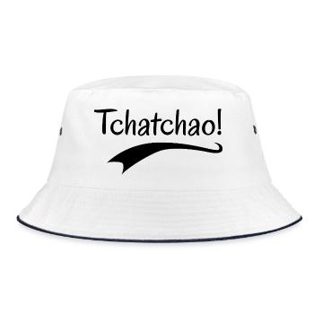 Tchatchao  - Bob - blanc/marine - Devant