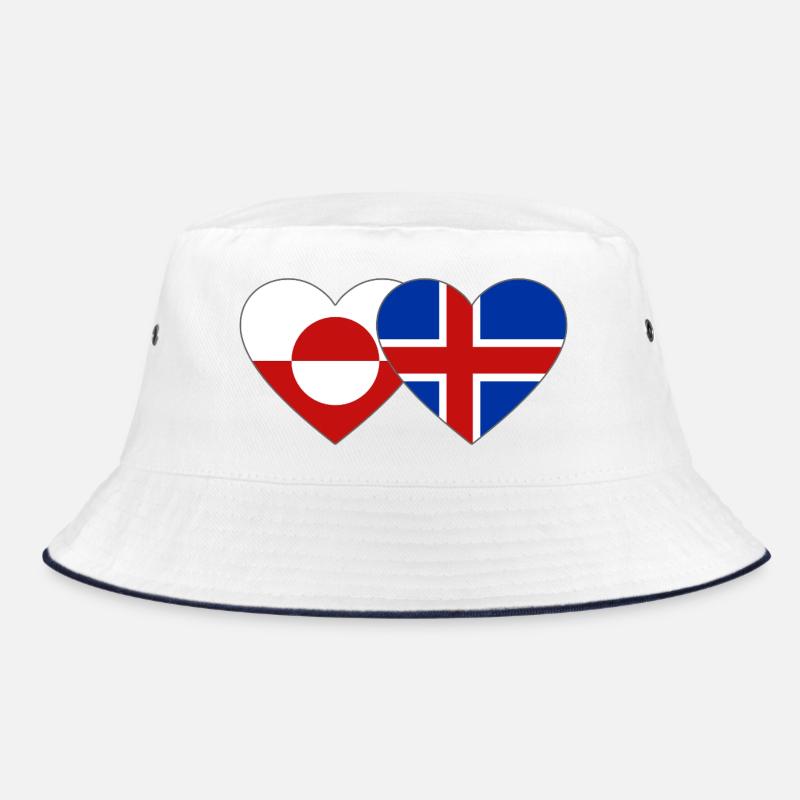 Drapeau du Groenland Danemark Cœur Bob