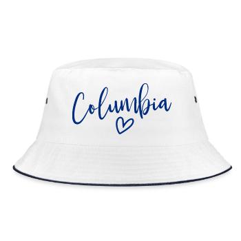 Columbia Cœur Femmes, Amour Columbia - Bob - blanc/marine - Devant