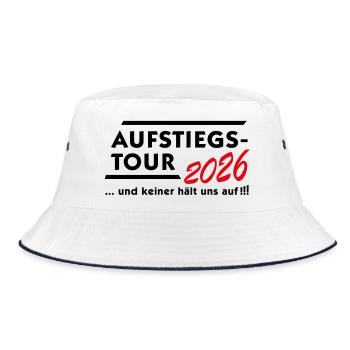 Ascension Tour 2026 - Bucket Hat - white/navy - Front