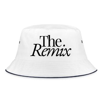 The Remix - Bucket Hat - white/navy - Front