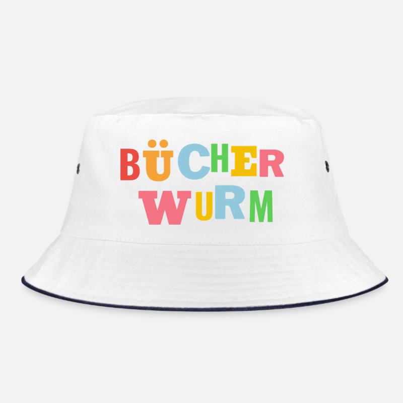 Bücherwurm Bucket Hat