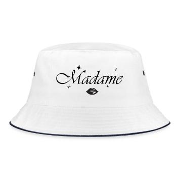 Madame kiss - Bob - blanc/marine - Devant