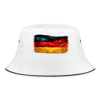 Circuit Tech Neon Fog Drapeau allemand - Bob - blanc/marine - Devant