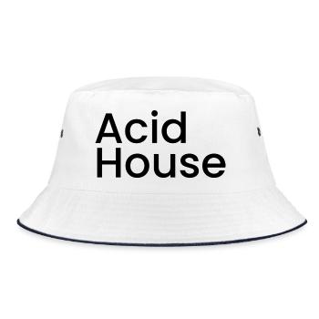 Acid house - Bob - blanc/marine - Devant