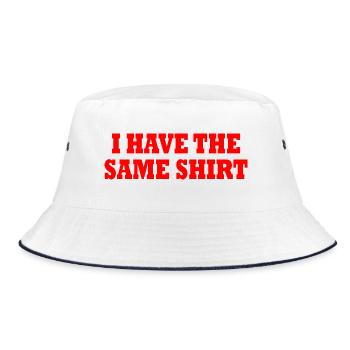 i have the same shirt - Bob - blanc/marine - Devant