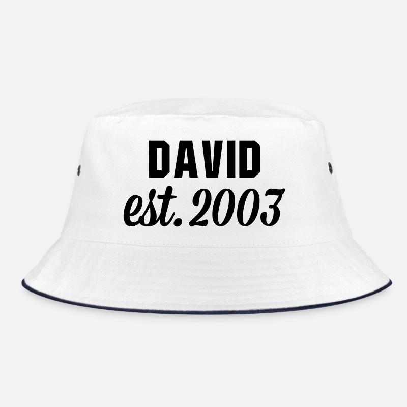 David est 2003 Bucket Hat