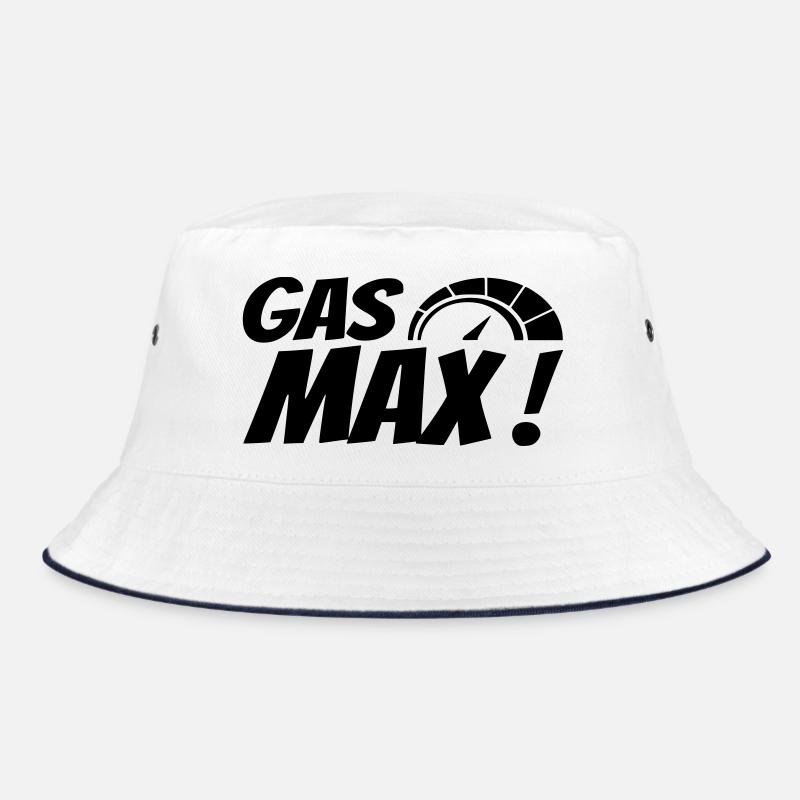 Gas max! Throttle! Make speed! Race * Bucket Hat