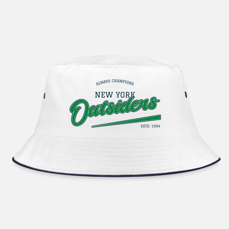 New York Outsiders Vintage Script Bucket Hat