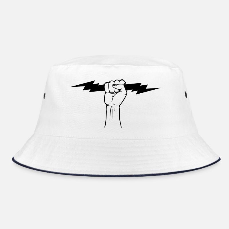 Blitz in der Faust Bucket Hat