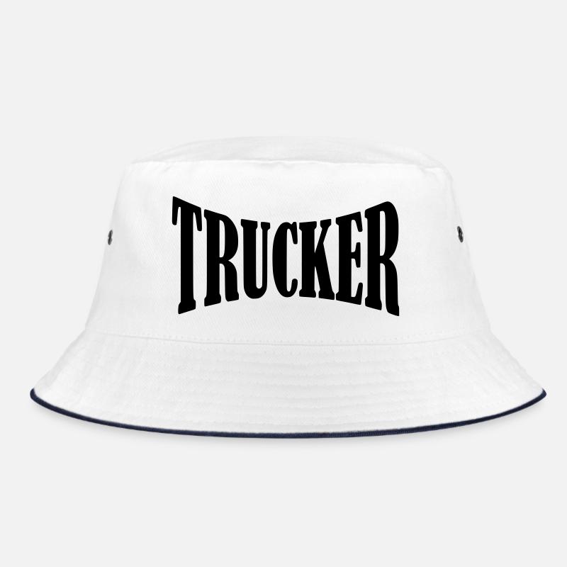 Trucker Shirt Bucket Hat