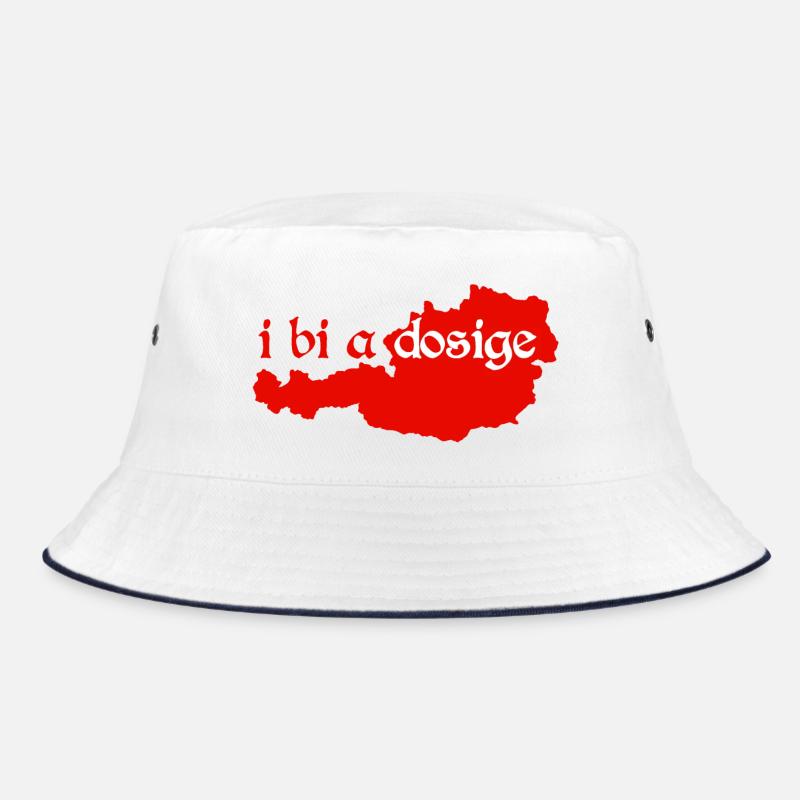i bi a Dosige - ich bin eine Einheimische, Dialekt Bucket Hat