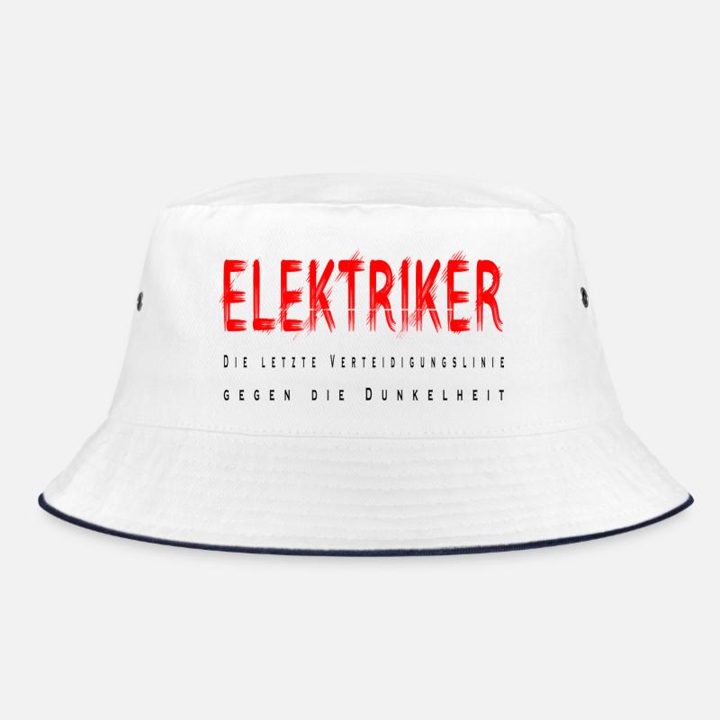 Elektriker Handwerker Design Bucket Hat
