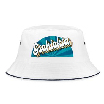 Gschicka - un homme habile et talentueux - Bob - blanc/marine - Devant