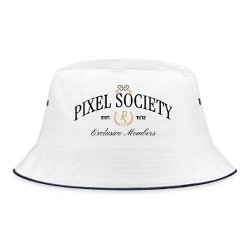 Pixel Society - Mode de jeu vintage - Bob - blanc/marine - Devant
