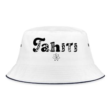 TAHITI - Bob - blanc/marine - Devant