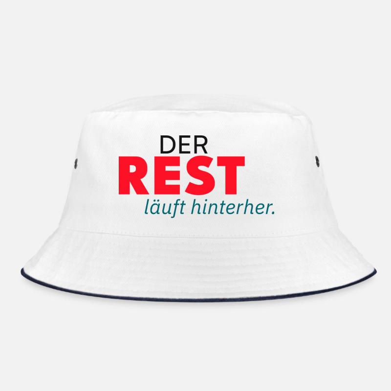 Der Rest läuft hinterher. Bucket Hat