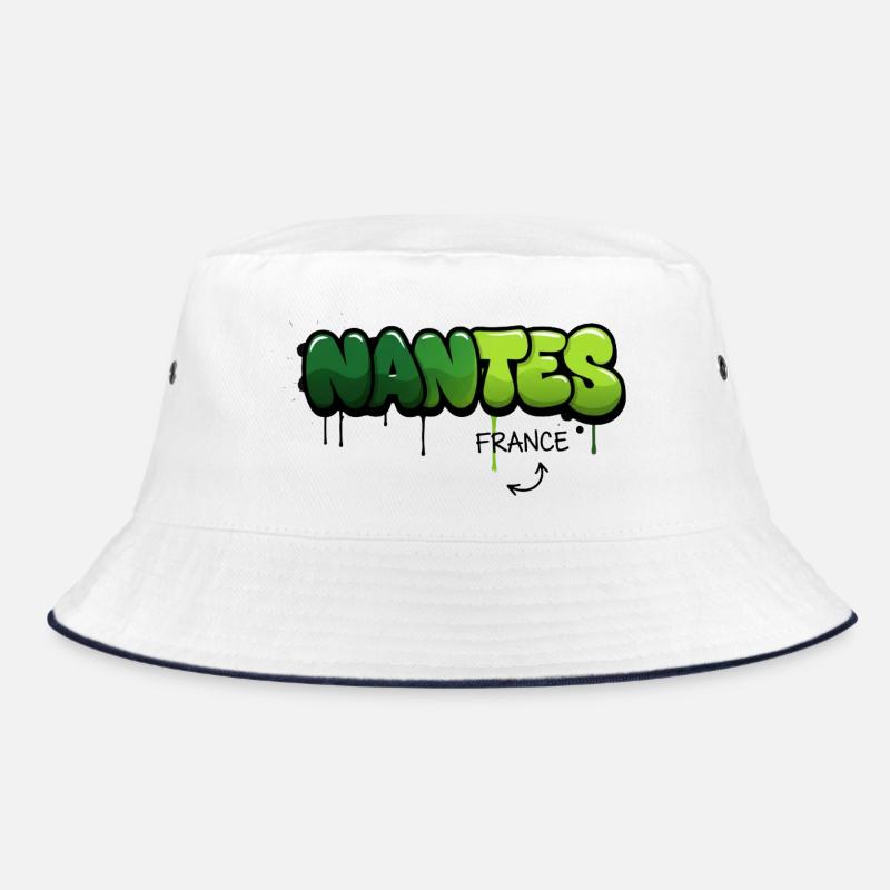 Nantes Graffiti Kunst Design Bucket Hat