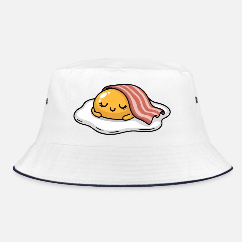 Oeuf endormi avec bacon Dessin animé Bob