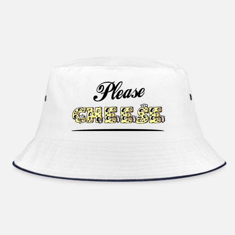PLEASE, CHEESE! (cheese, smile) Bucket Hat