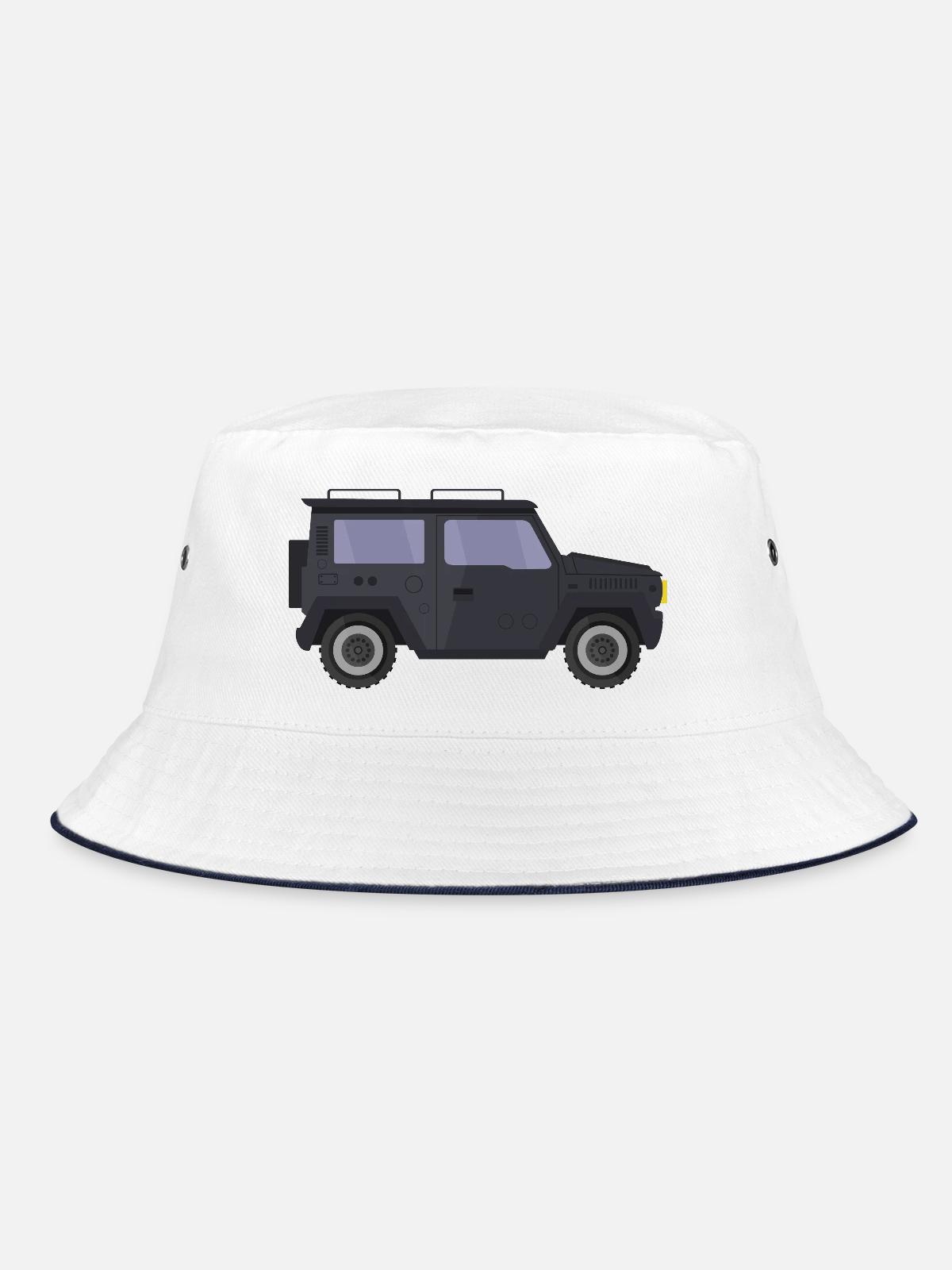 Jeep - Bob - blanc/marine - Devant