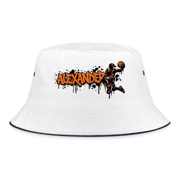 Alexander Graffiti Dunk - Bob - blanc/marine - Devant