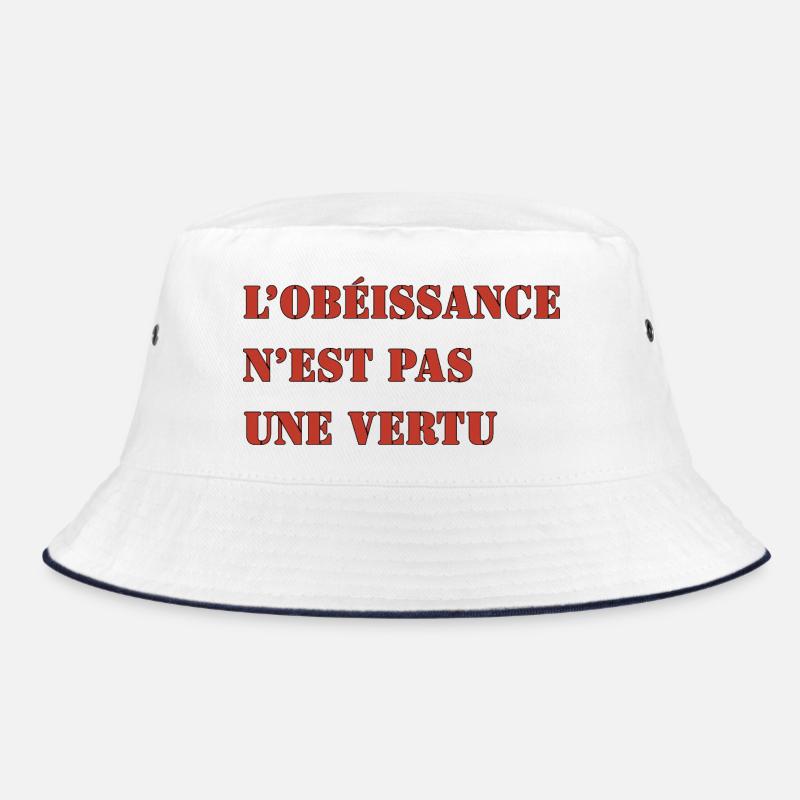 OBEDIENCE IS NOT A VIRTUE Bucket Hat