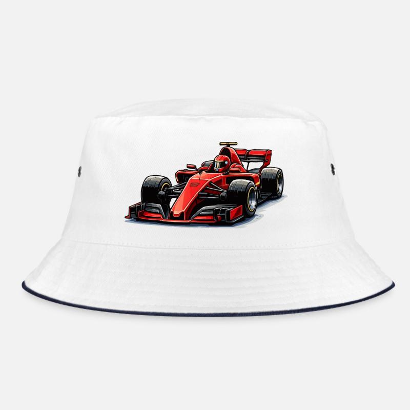 Racing Car Graphics Bucket Hat